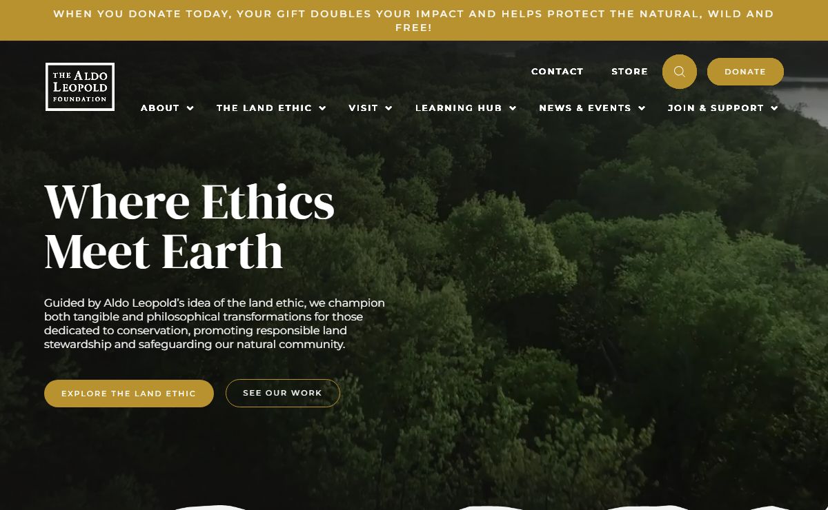 The Aldo Leopold Foundation | Where Ethics Meet Earth