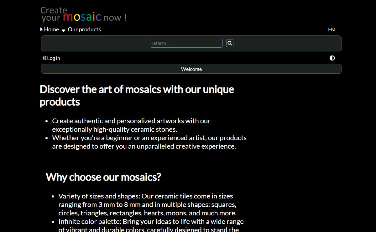 ALEA-Mosaic.com - Manufacturer of micro ceramics Stones for Hobby & Craft ,Mosaic ...