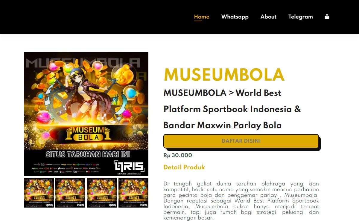 MUSEUMBOLA > World Best Platform Sportbook Indonesia & Bandar Maxwin Parlay Bola
