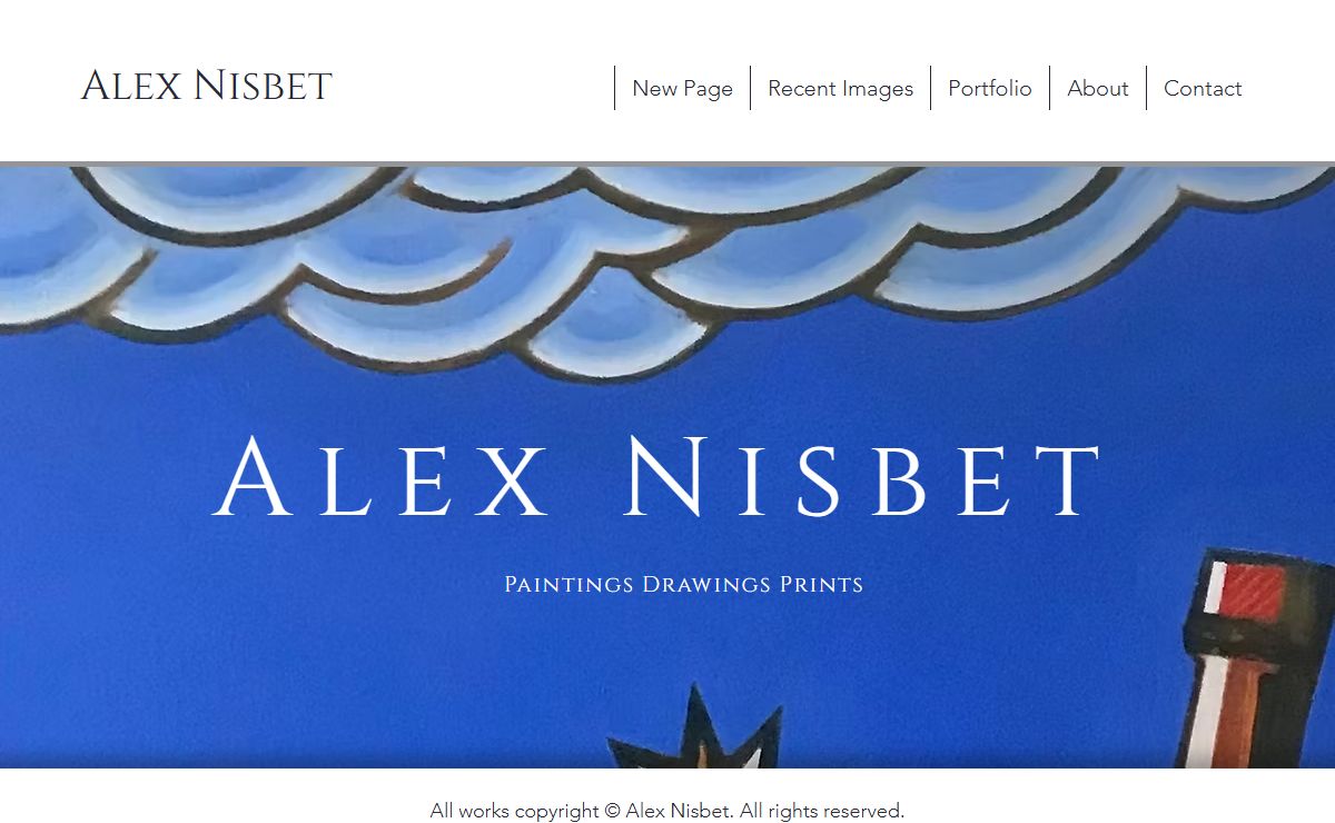 Alex Nisbet Art | Scottish Artist Gallery