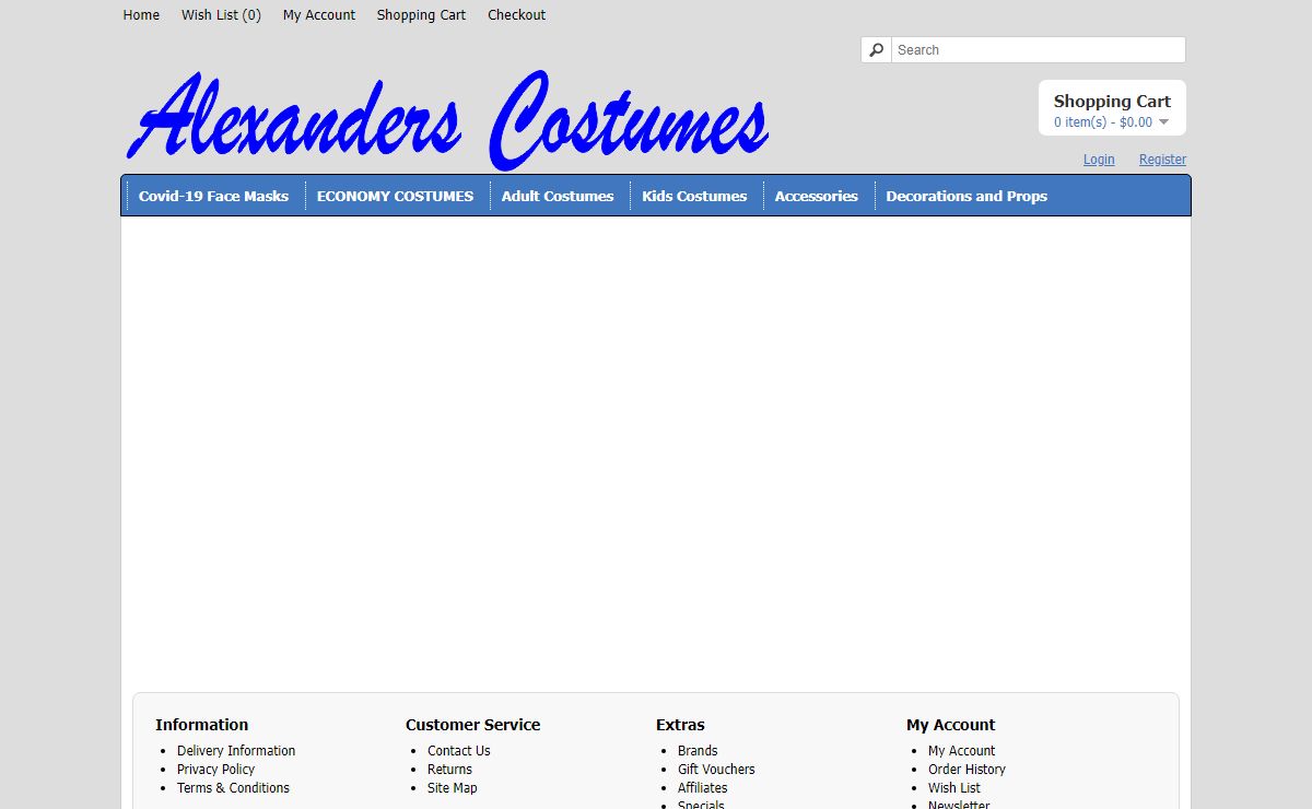 Alexanders Costumes
