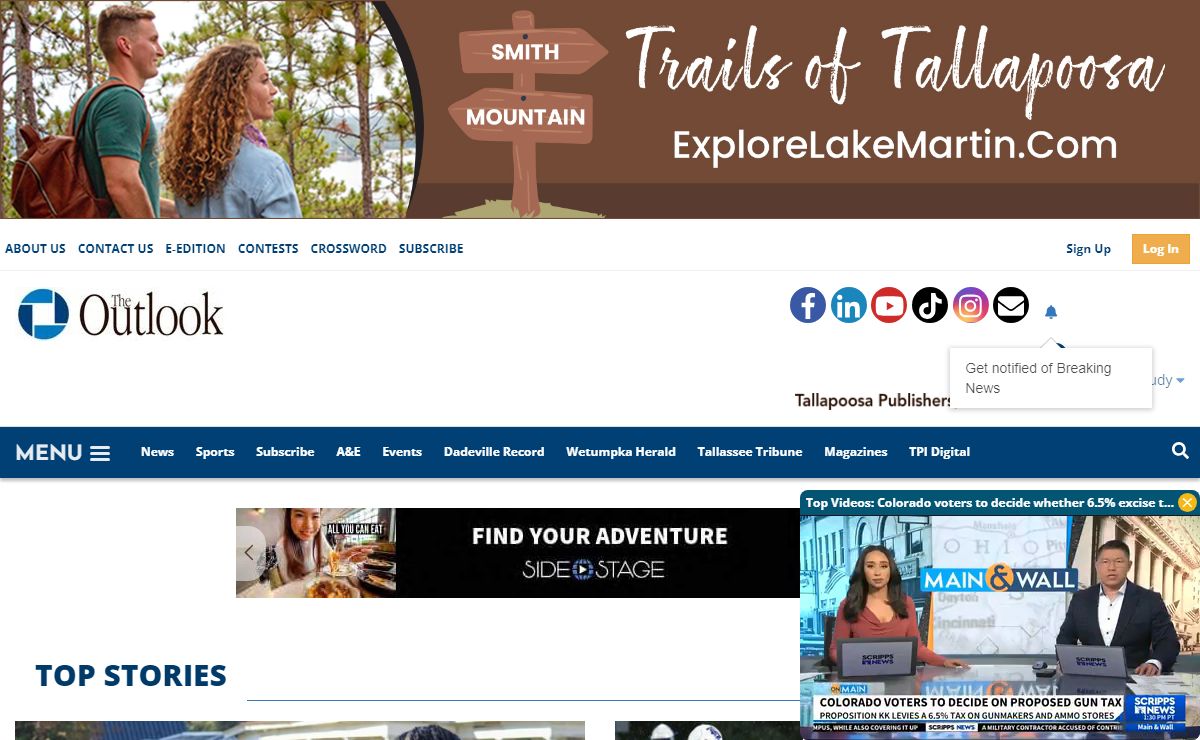 Alexander City Outlook | Lighting the way for Alexander City and Lake Martin since 1892
