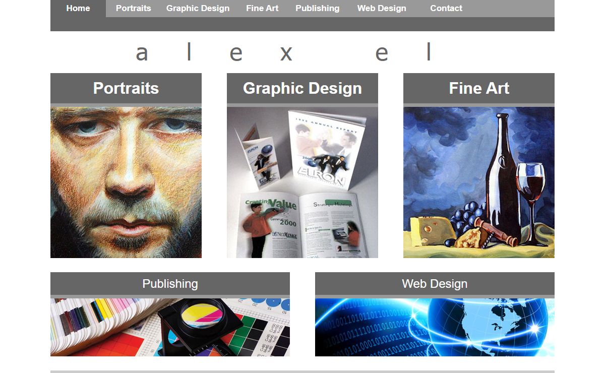 Alex El - Fine Artist, Graphic & Web Designer