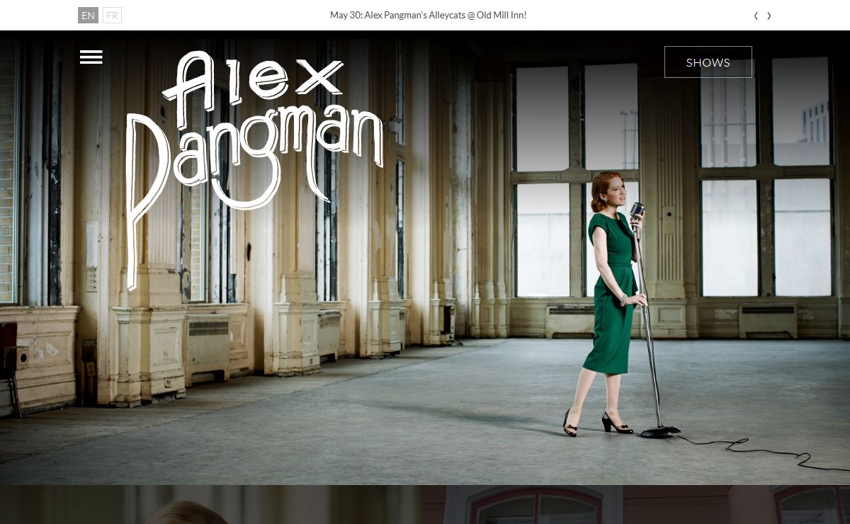 Alex Pangman | Canada's Sweetheart of Swing