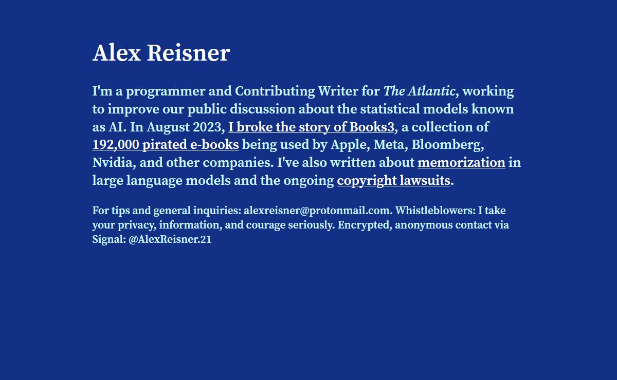 Alex Reisner