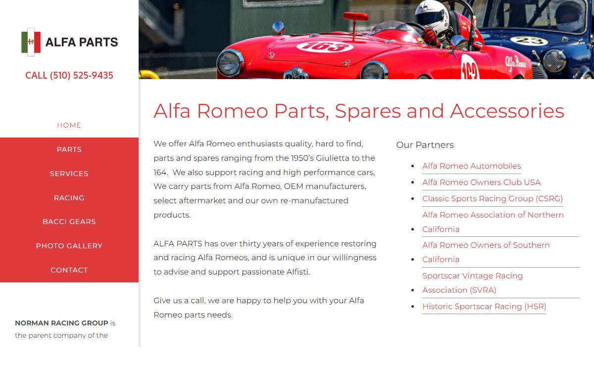 Alfa Parts - Alfa Romeo Parts, Spares and Accessories