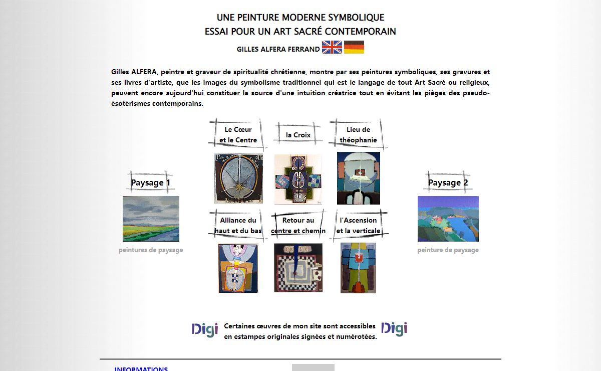 art sacré contemporain et peinture moderne symbolique