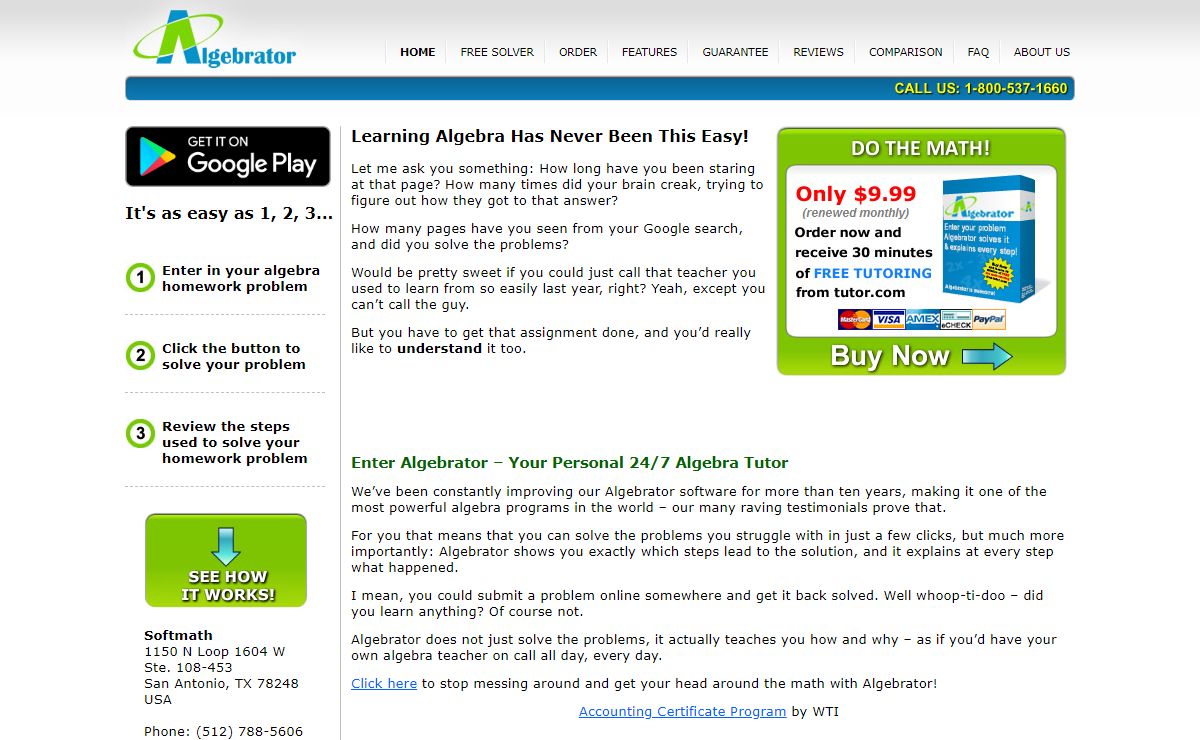 Algebrator