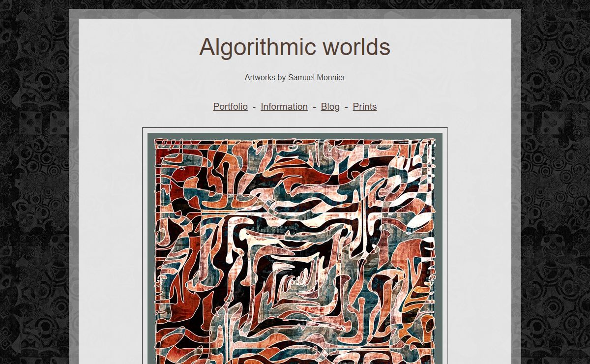 Algorithmic worlds