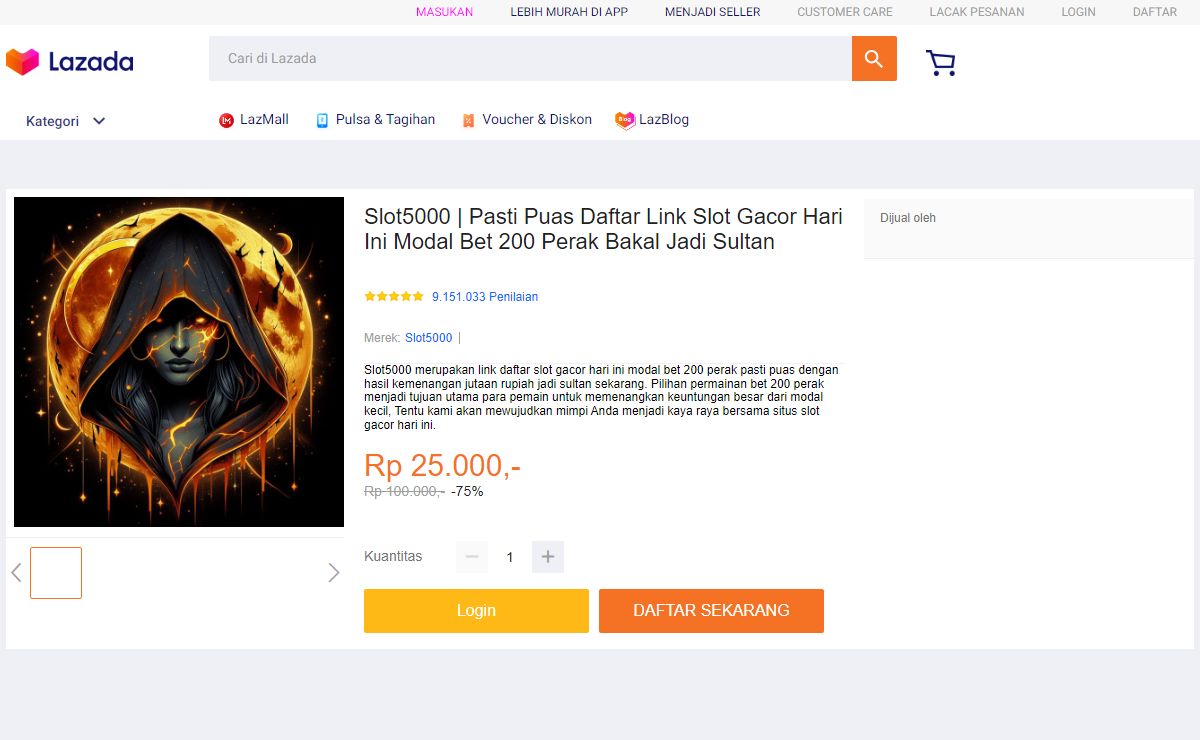 Slot5000 | Pasti Puas Daftar Link Slot Gacor Hari Ini Modal Bet 200 Perak Bakal Jadi Sultan