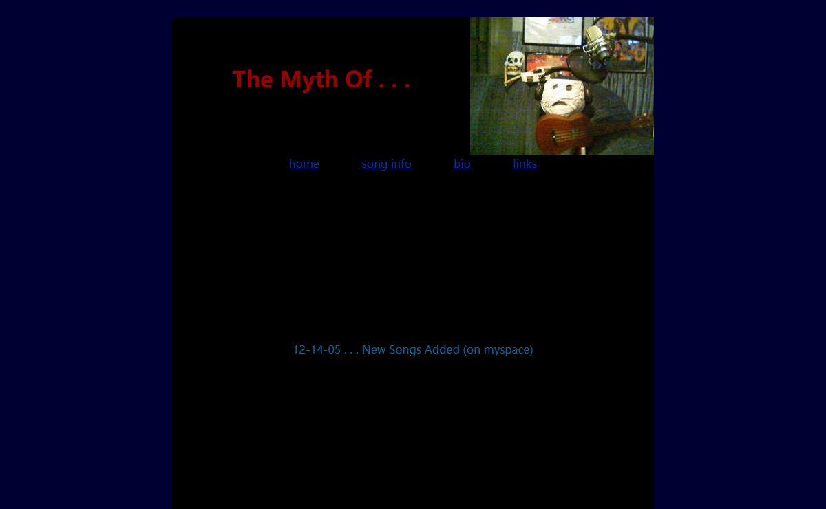 The Myth Of . . .