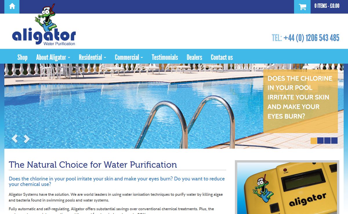 Home | Aligator Water Purification Systems | AligatorAligator Water Purification