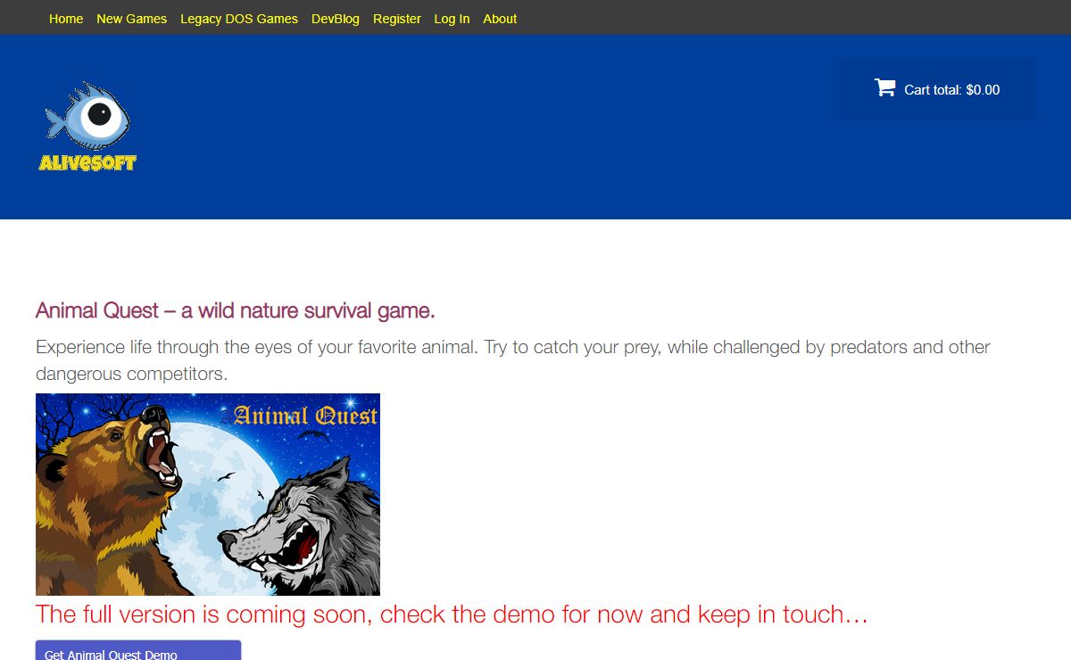 Alivesoft – Video Game Publisher