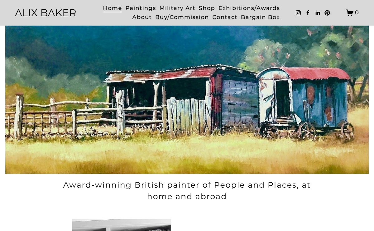 Award Winning British Painter based in Hampshire, England