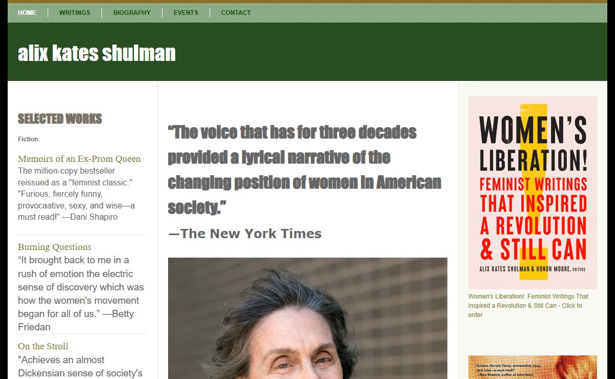 alix kates shulman -