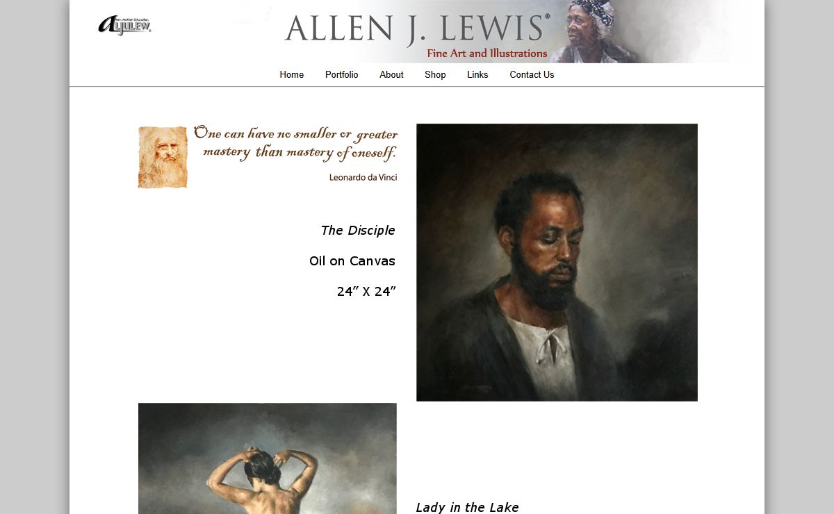 Home Page for aljulew.com and allenjlewis.com
