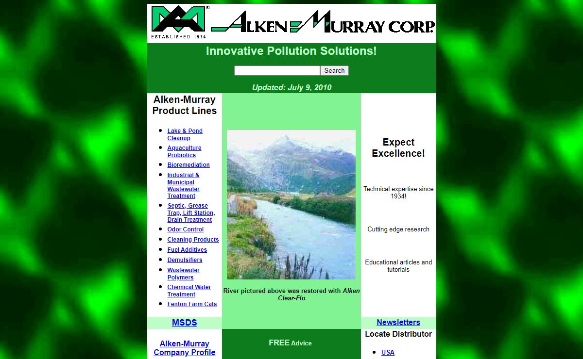 Alken-Murray, Innovative Pollution Solutions since 1934