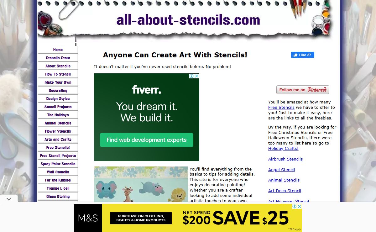 All About Stencils, Your Online Source for Everything Stencil