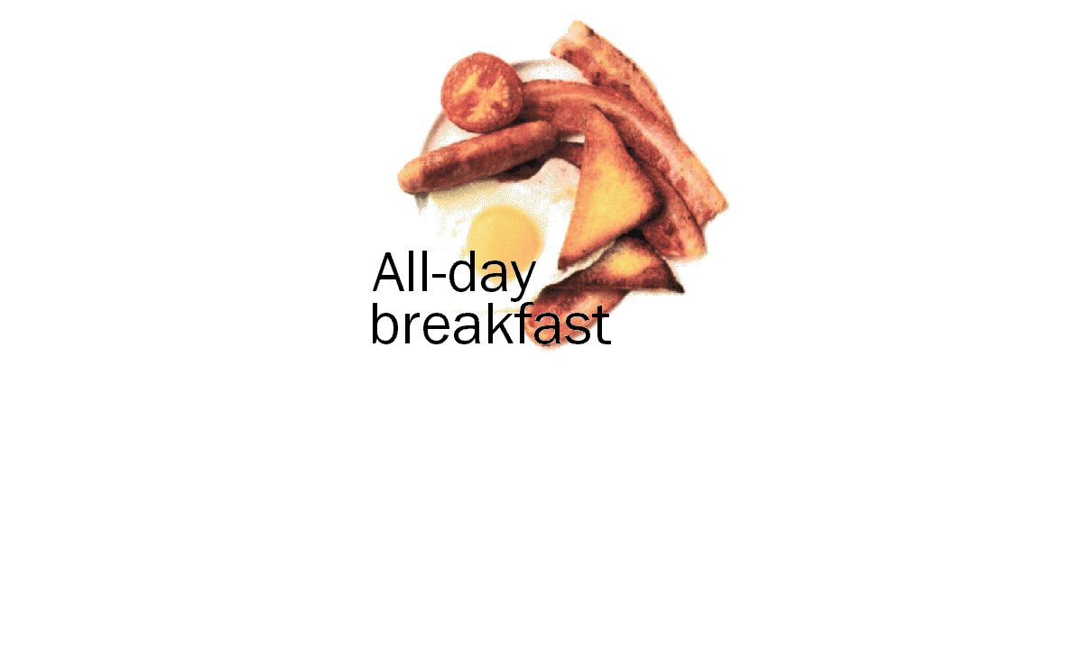 All-day breakfast