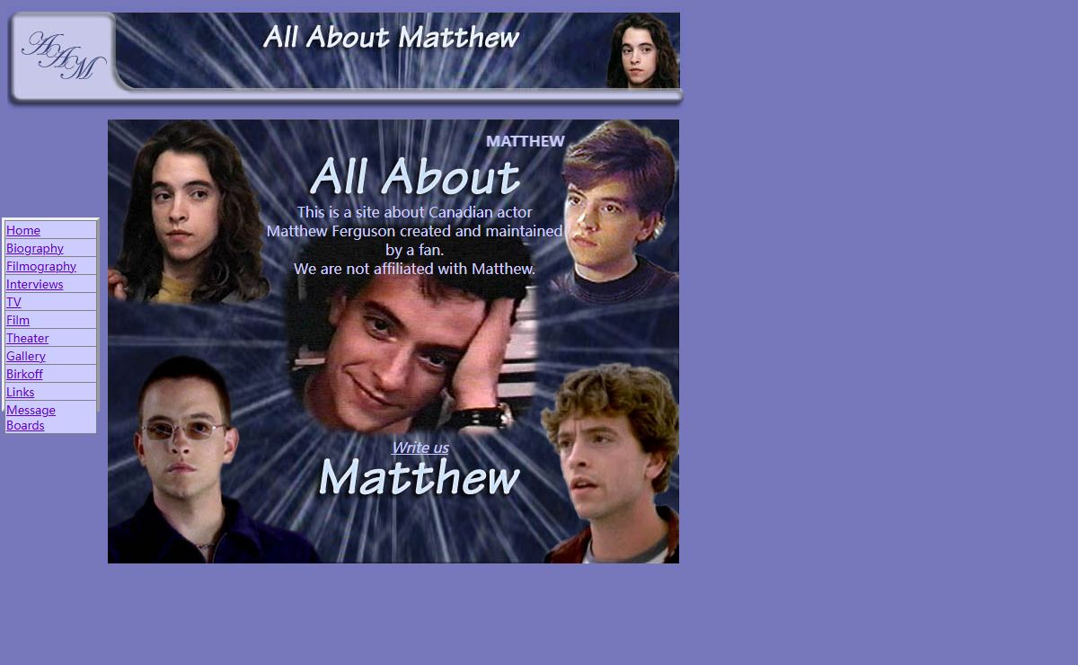 All About Matthew Ferguson