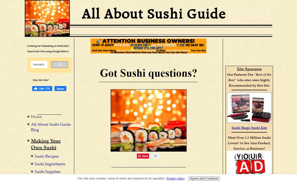 Your Guide to everything Sushi. Get all of your Questions answered here!
