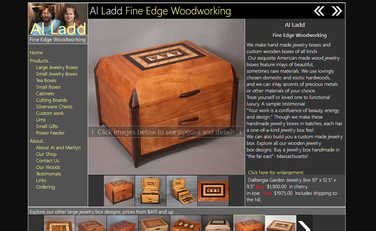 inlaid jewelry box