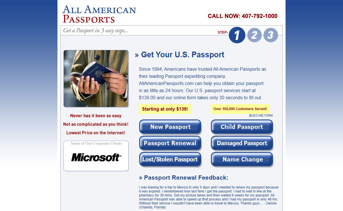 US Passport Renewal - Renew Your Passport Online Now! Save up to 35%