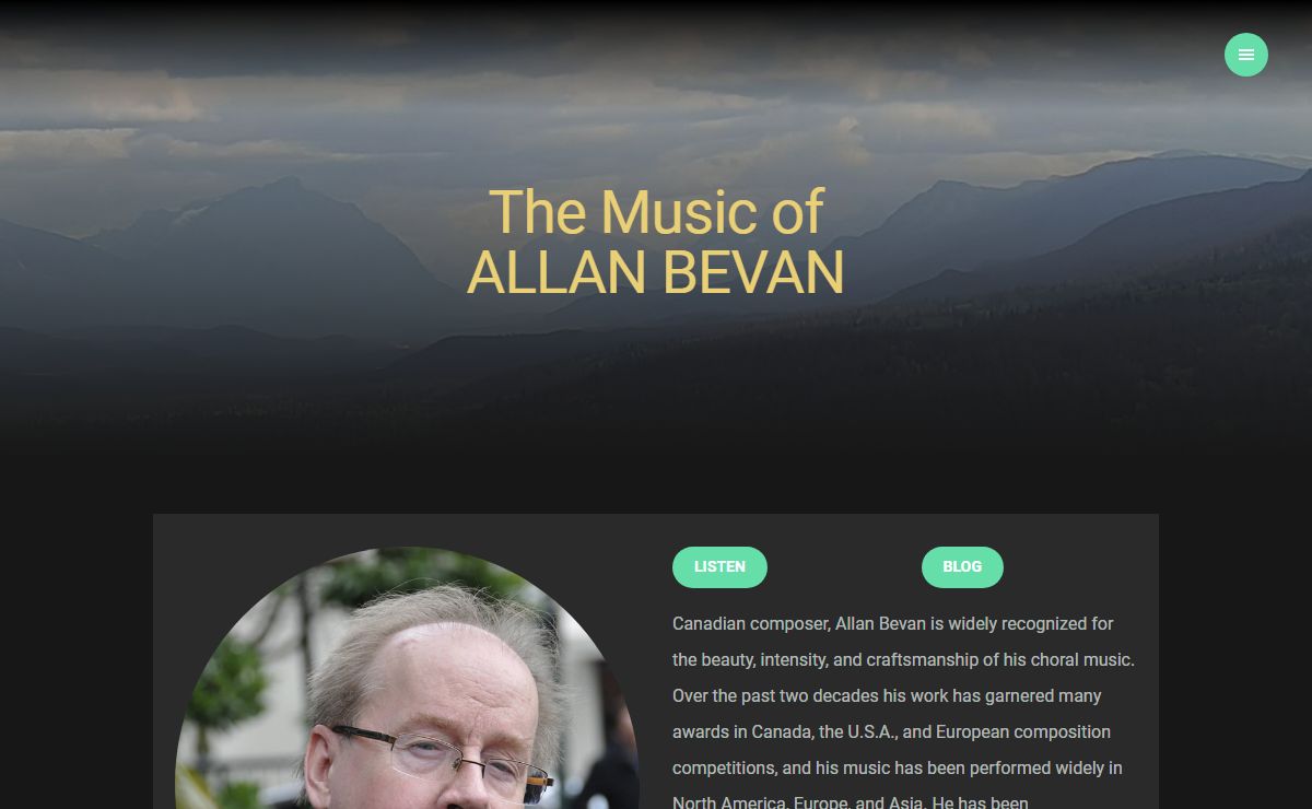 Allan Bevan, Canadian Composer