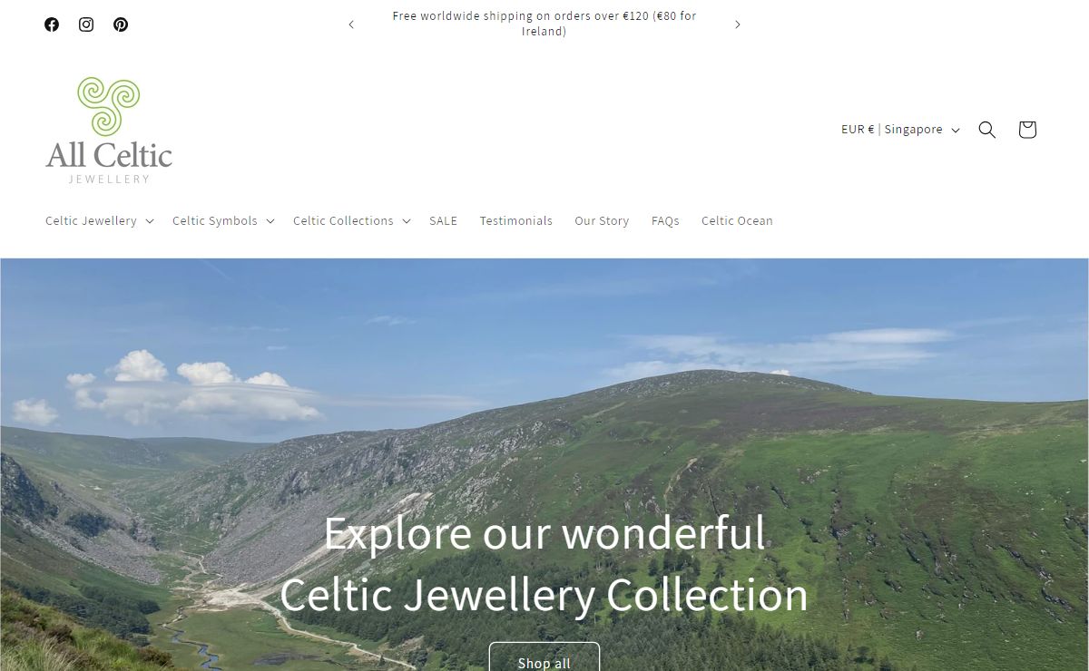 All Celtic Jewelry, Best Irish and Celtic Jewelry from Dublin, Ireland – All Celtic Jewellery