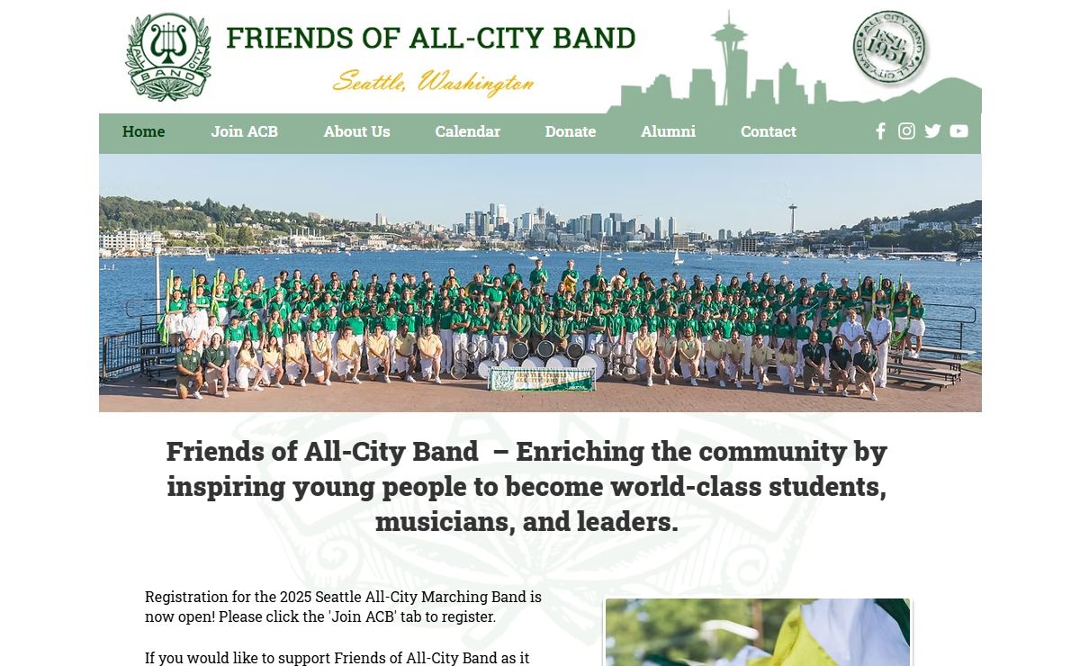 Home | Seattle All-City Marching Band