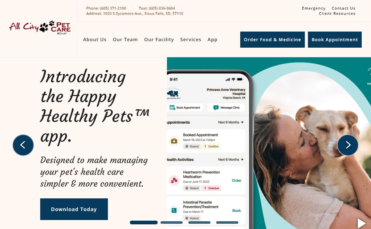 Veterinarian in Sioux Falls, SD | All City Pet Care East