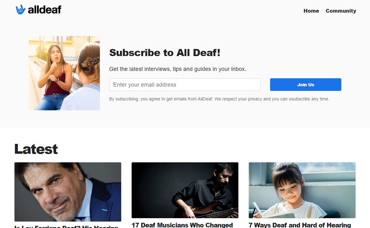 All Deaf Community, Culture, & Sign Language
