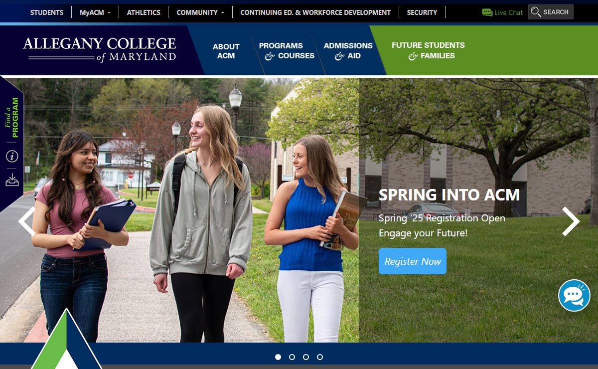 Homepage | Allegany College of Maryland