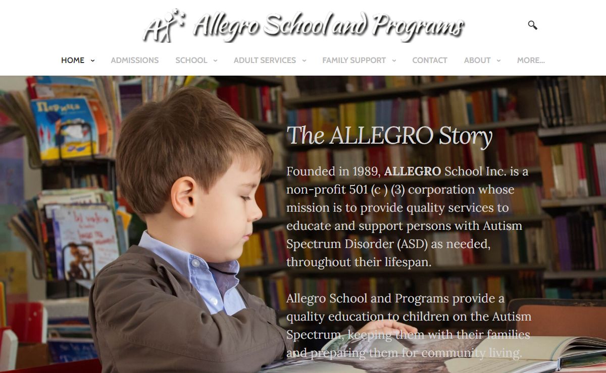ALLEGRO - The Allegro Autism School - Autism Education for Children and Adults with Autism in Northern NJ