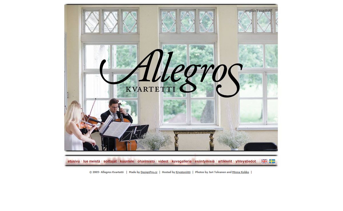 Allegros Quartet | official quartet pages