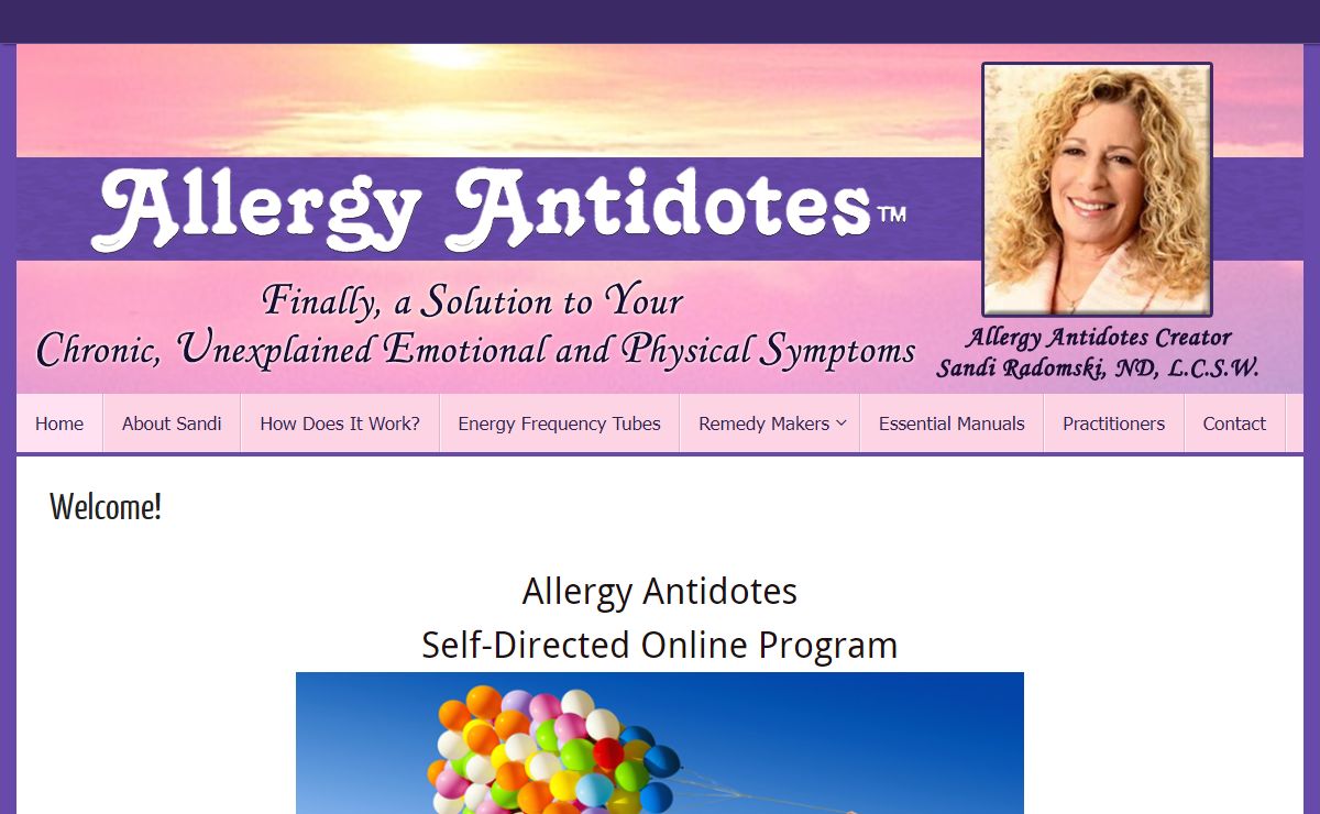 Welcome! - Allergy Antidotes
