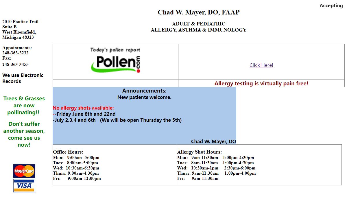 Allergy & Asthma Institute of SE Michigan, West Bloomfield, Michigan