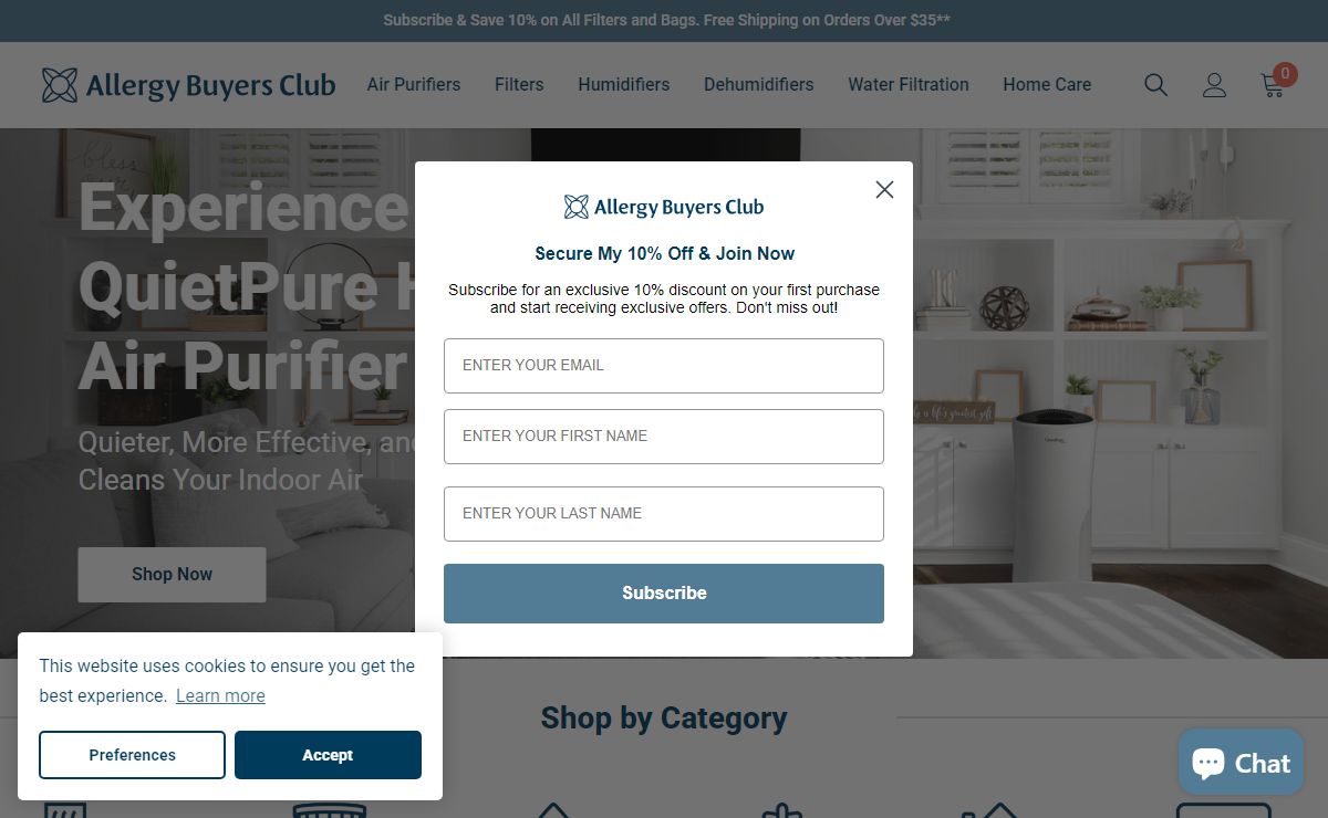 #1 Trusted Home for Allergy Relief Products – Allergy Buyers Club