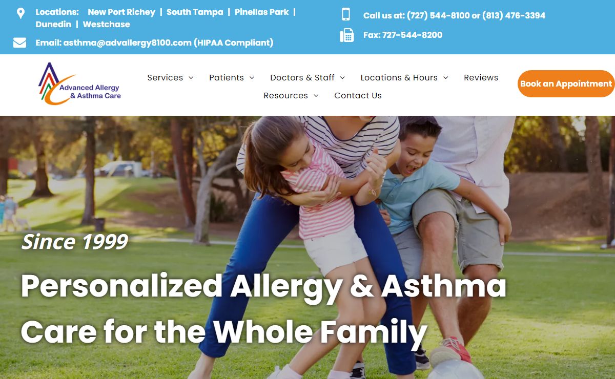 Allergist Tampa FL | Advanced Allergy and Asthma Care