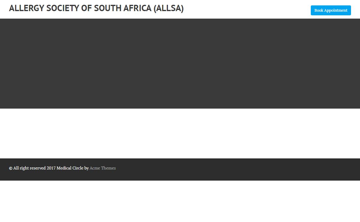 Home - Allergy Society of South Africa (ALLSA)