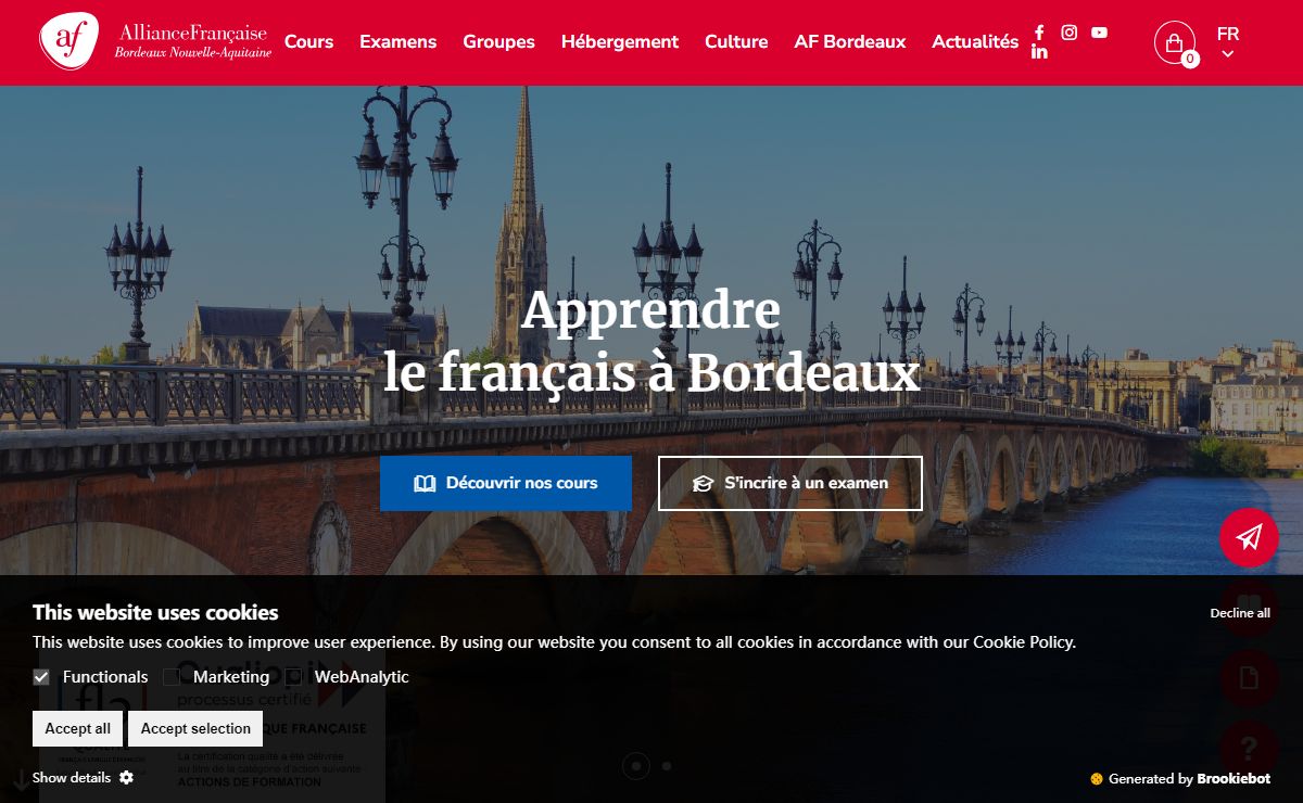Alliance Française - Apprendre le français à Bordeaux
