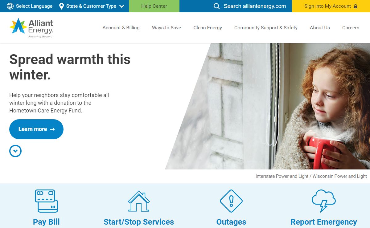 Alliant Energy - Homepage