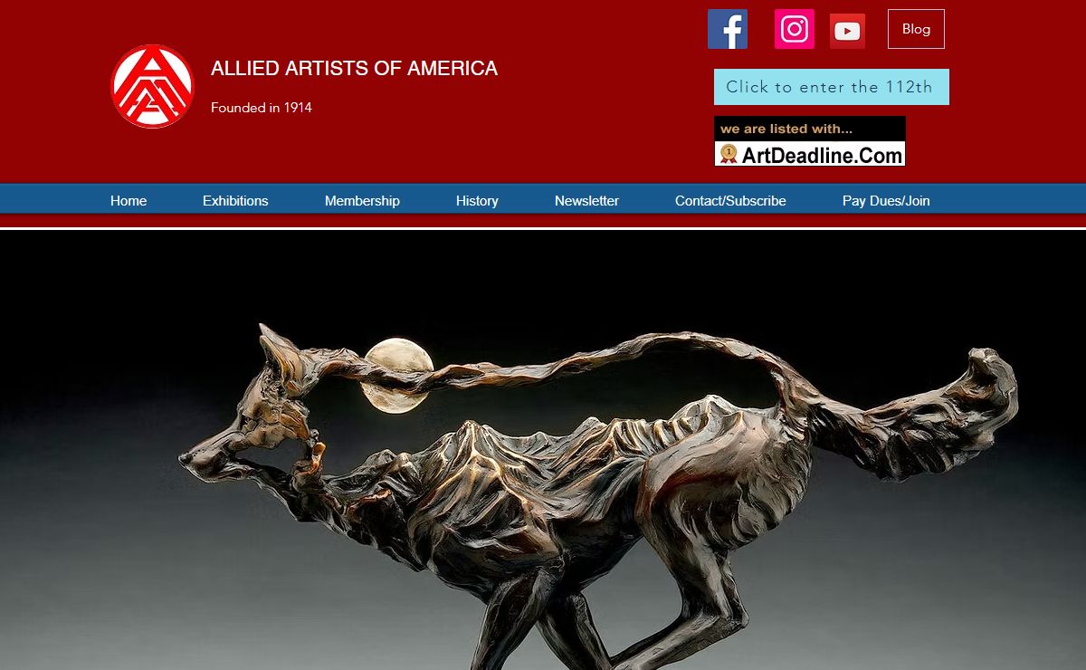 Online Art Compeition | Allied Artists Of America | New York