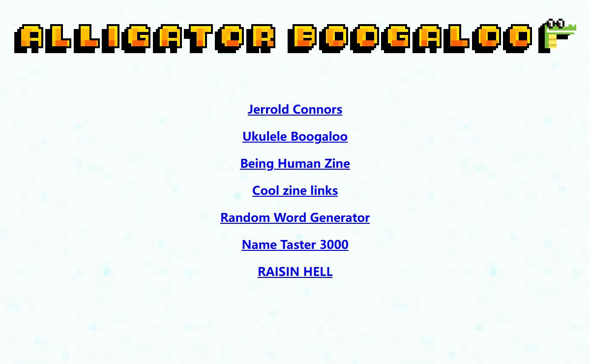 AlligatorBoogaloo.com