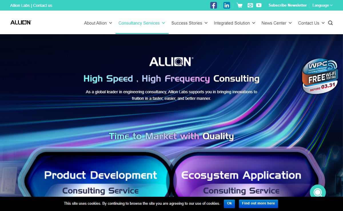 Allion Labs | High Speed, High Frequency Consulting