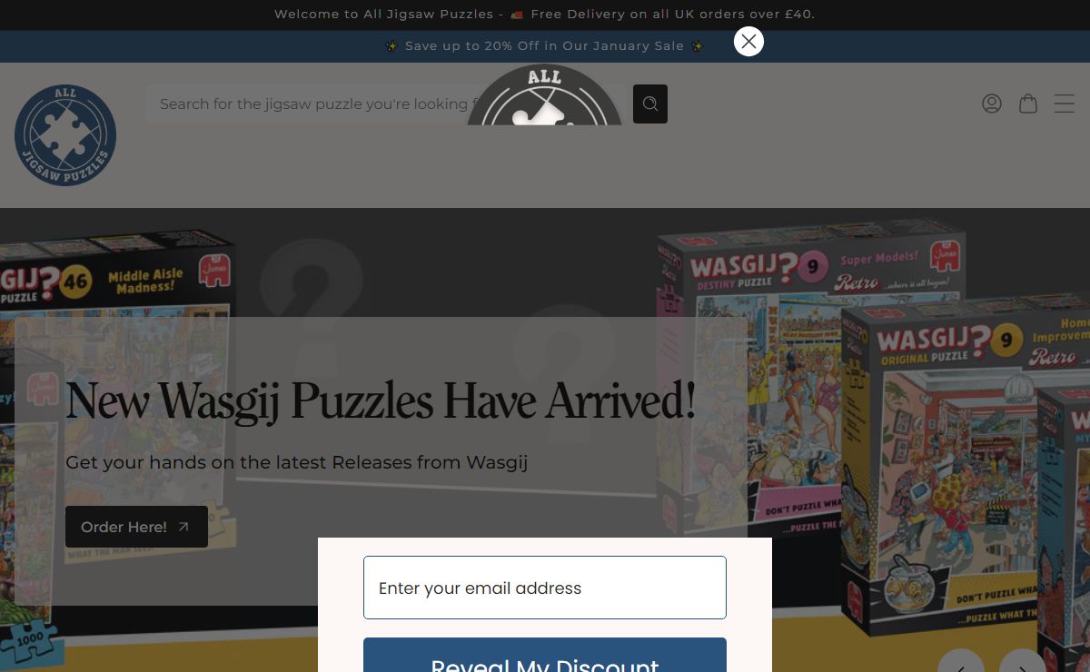 UK No. 1 Store for Jigsaw Puzzles and Accessories | All Jigsaw Puzzles