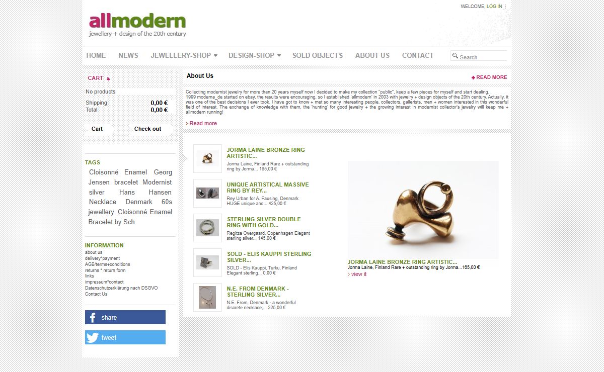 jewellery + design of the 20th century - allmodern.de