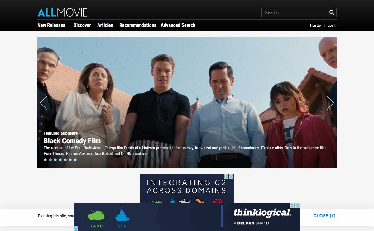 AllMovie | Movies and Films Database | Movie Search, Ratings, Photos, Recommendations, and Reviews