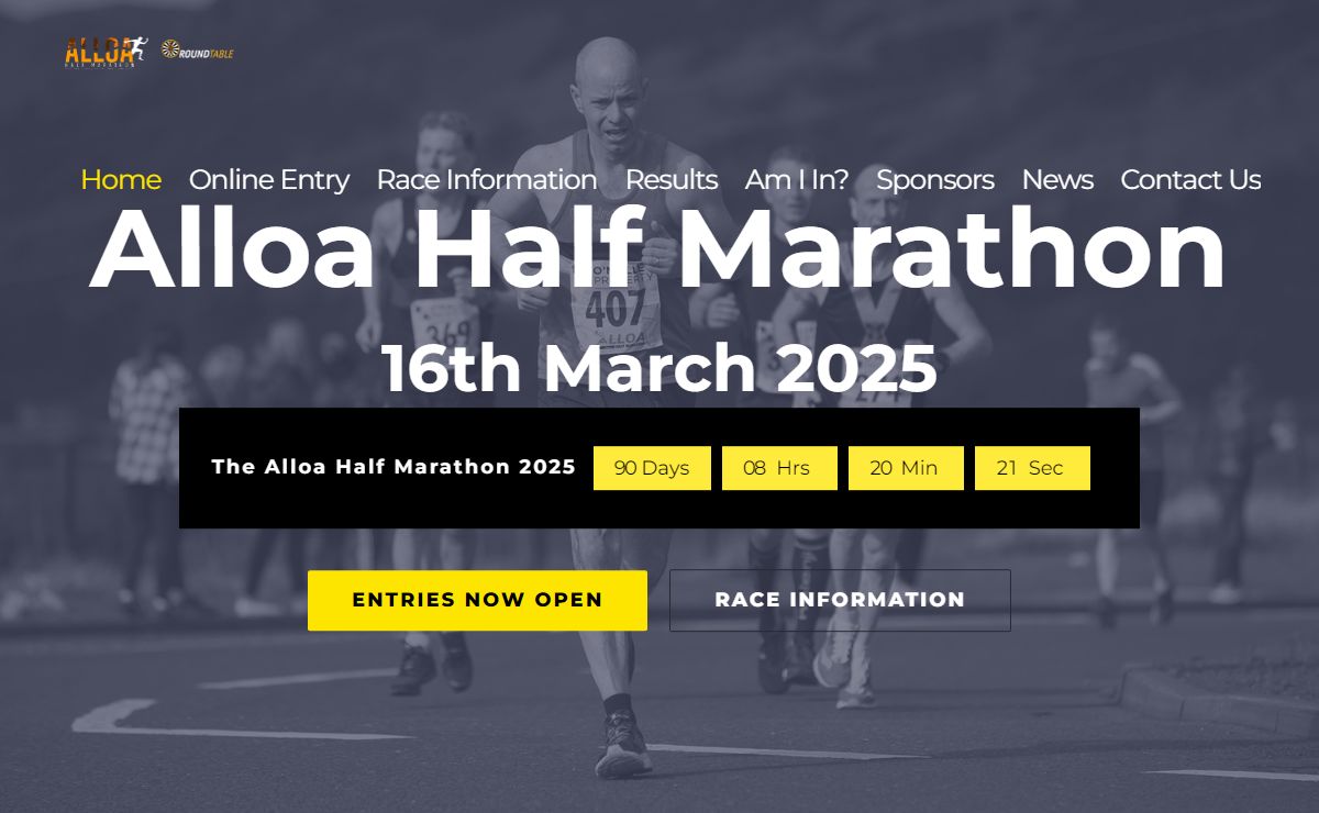 41st Alloa Half Marathon | 2025