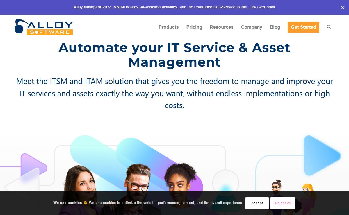 Alloy Software | Top Rated ITSM and ITAM Solutions